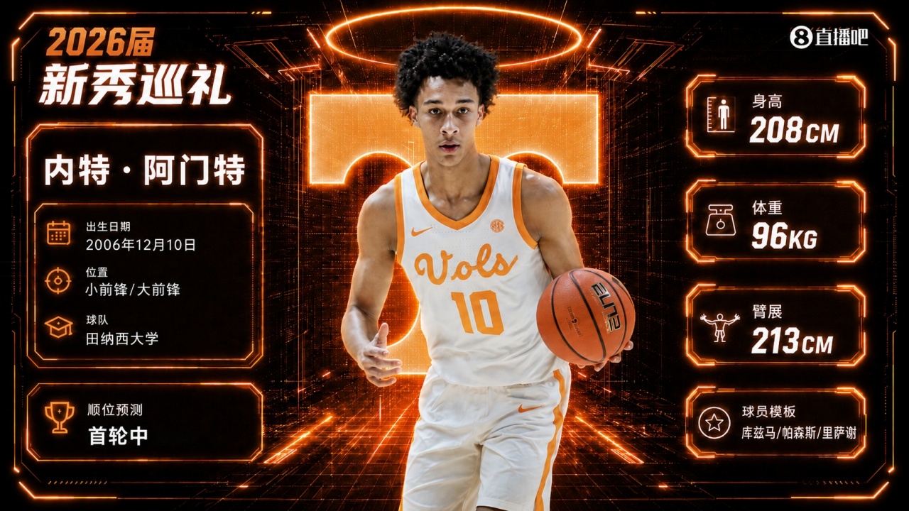 曾列狀元熱門如今毛坯樂透:內(nèi)特·阿門特的選秀賭局